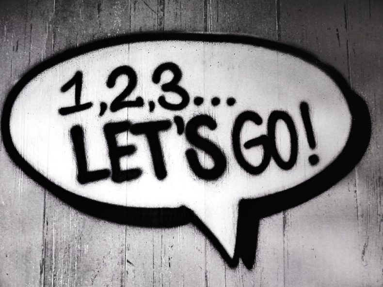 1,2,3 Let's go graffiti